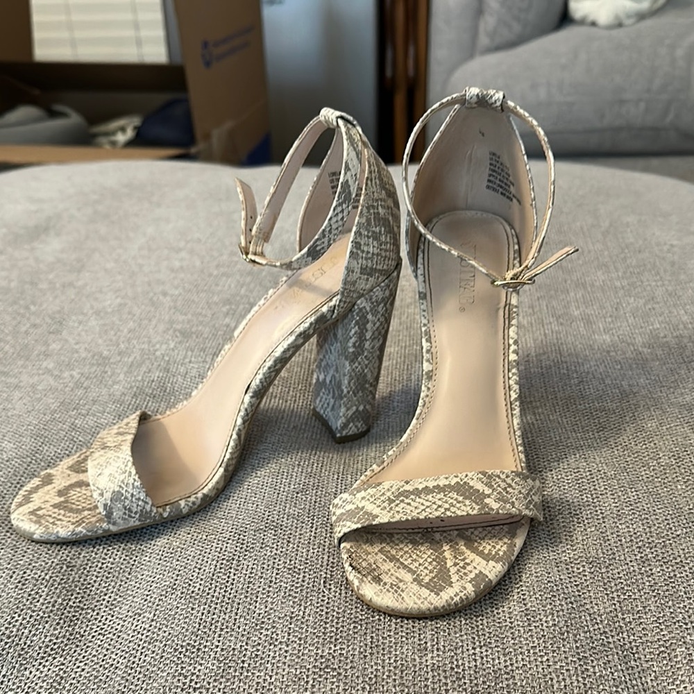 Snakeskin Heels